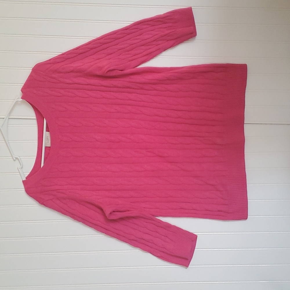 XL Cotton Ann Taylor Loft sweater